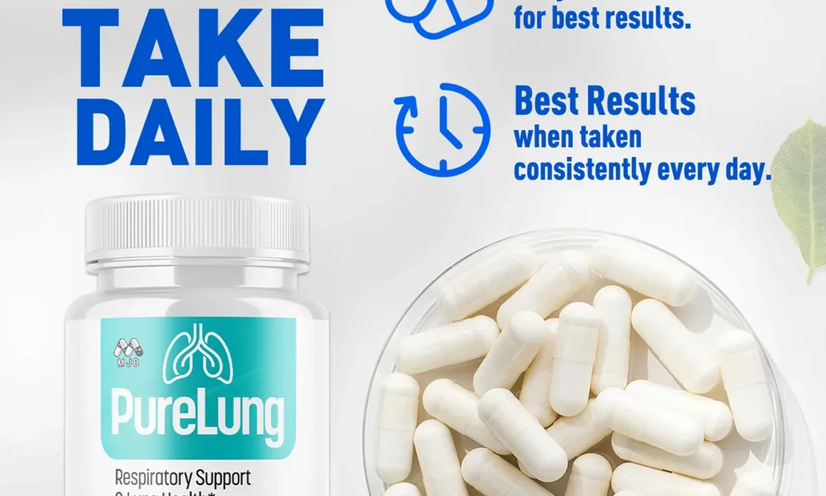 The manufacturer's directions graphic: take 2 capsules daily after a meal, consistently every day
